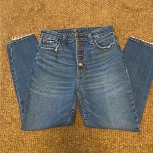 Abercrombie & Fitch High Rise Blue Jeans